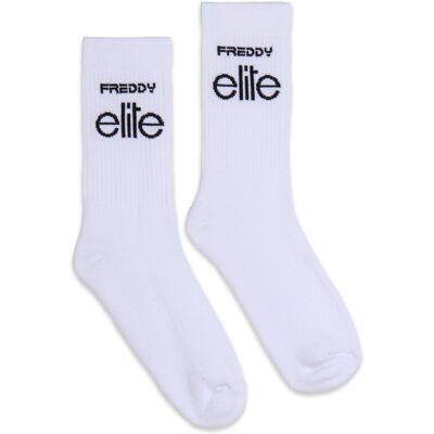 Freddy Calzini Unisex Elite x in Cotone Bianco Donna 36-41 Freddy Calzini Unisex Elite x in Cotone Bianco Donna 36-41