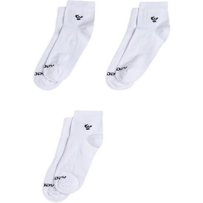 Freddy Pack 3 calzini sportivi mid White Donna 39-42 Freddy Pack 3 calzini sportivi mid White Donna 39-42