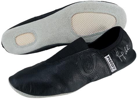 Freddy Scarpa da ginnastica artistica in pelle Black Donna 38