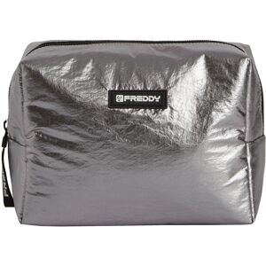 Freddy Beauty case grande in tessuto metallizzato Steel Gray Donna Unica