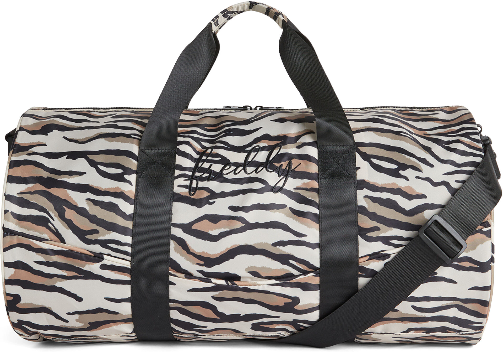 Freddy Borsone duffle bag in tessuto stampato all-over Animalier Donna Unica