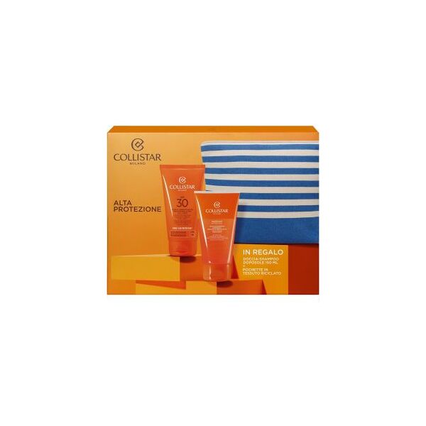 collistar crema solare protezione attiva spf 30 + doccia-shampoo doposole