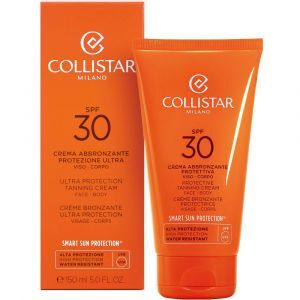 collistar crema abbronzante protezione ultra viso e corpo spf 30 150 ml