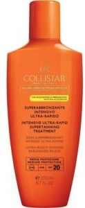 collistar superabbronzante intensivo ultra rapido spf 20 200 ml