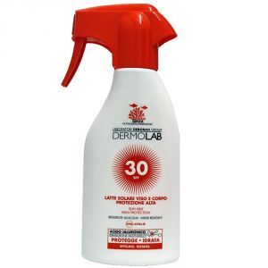 Dermolab Latte Solare Spray Viso e Corpo SPF 30 250 ml Spray