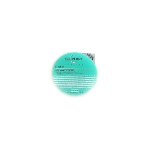 biopoint styling creation aqua wax strong (fissaggio extra forte 4) 100 ml