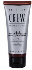 American Crew 2 in 1 skin moisturizer & beard conditioner 100 ml Uomo