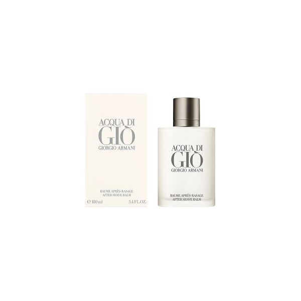 armani acqua di giò pour homme after shave balm 100 ml uomo