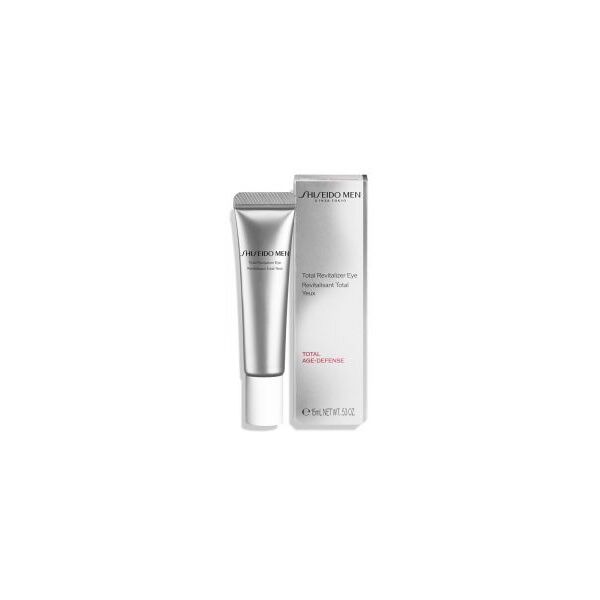 shiseido men total revitalizer eye 15 ml uomo