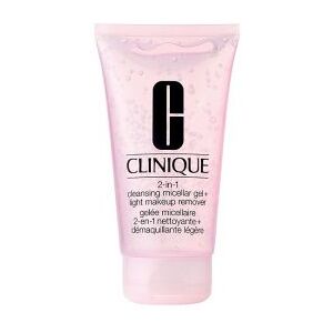 Clinique 2-in-1 Cleansing Micellar Gel + Light Make-Up Remover 150 ml