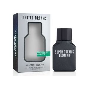 Benetton Super Dreams Dram Big 100 ml, Eau de Toilette Spray Uomo