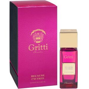 Gritti Because I'm Free 100 ml, Extrait de Parfum Spray Uomo