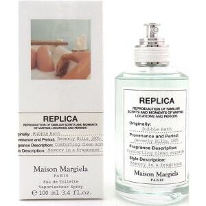 Maison Margiela Replica Bubble Bath 100 ml, Eau de Toilette Spray Donna