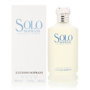 Luciano Soprani Solo Soprani Natural Scent (Unisex) 100 ml, Eau de Toilette Spray Donna