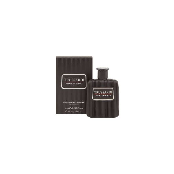 trussardi riflesso  uomo streets of milano 100 ml, eau de toilette spray uomo