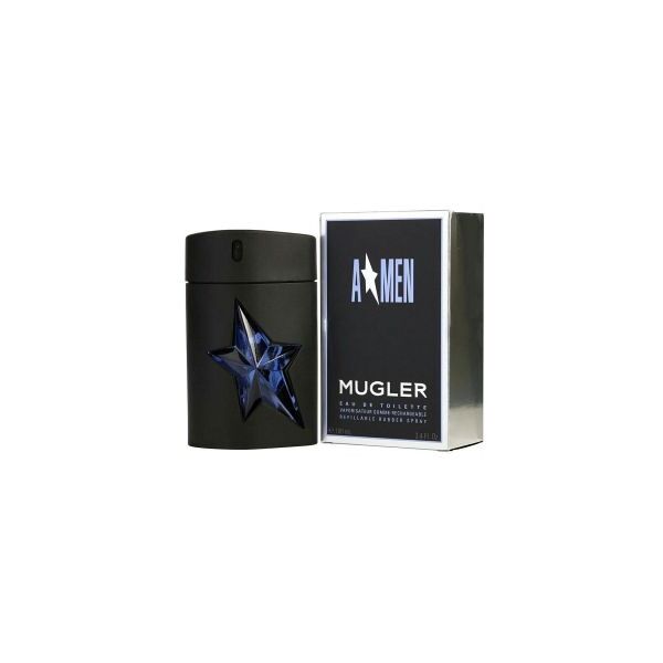 mugler a men  100 ml, eau de toilette ricaricabile spray uomo