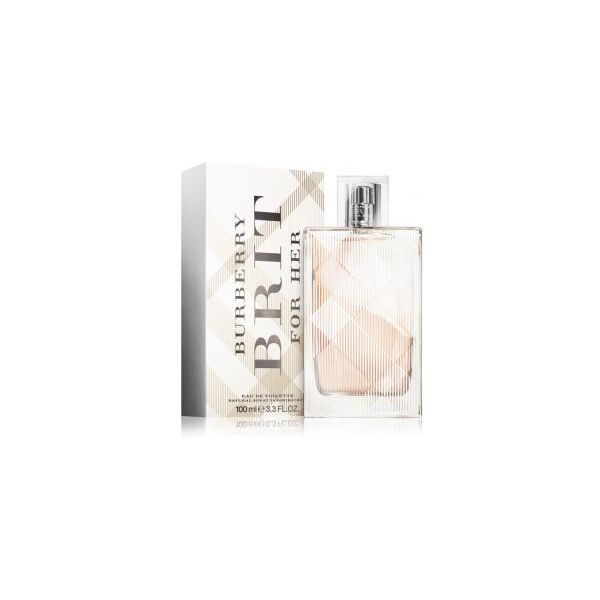 burberry brit for her 100 ml, eau de toilette spray uomo