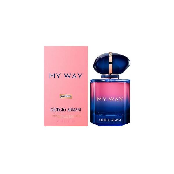 armani my way parfum  50 ml, parfum ricaricabile spray donna