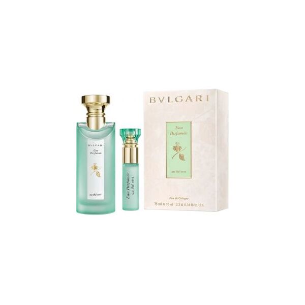 bulgari eau parfumèe au the' vert cofanetto eau de cologne spray donna