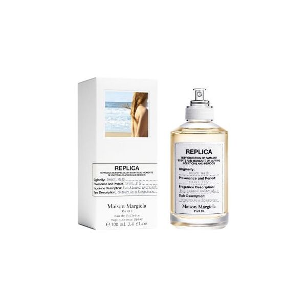 maison margiela replica beach walk 100 ml, eau de toilette spray donna