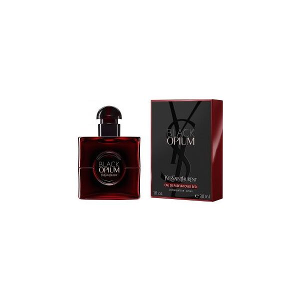 yves saint laurent black opium over red 30 ml, eau de parfum spray donna