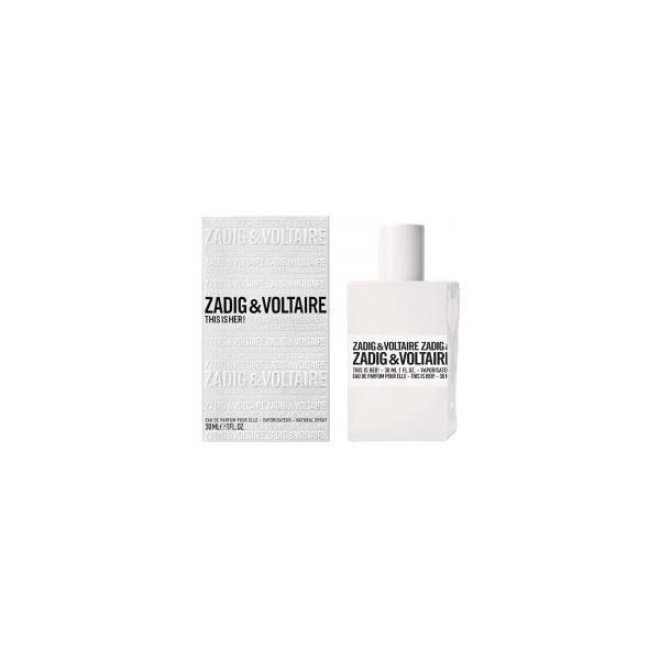 zadig & voltaire this is her! 30 ml, eau de parfum spray donna