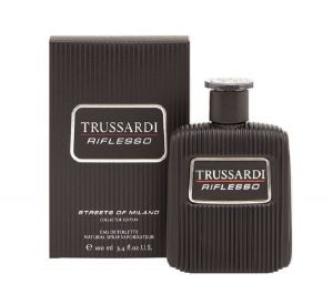 trussardi riflesso  uomo streets of milano 100 ml, eau de toilette spray uomo