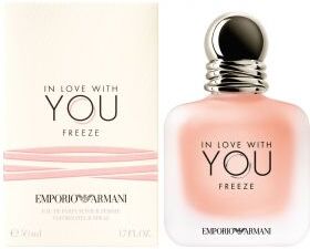 armani in love with you freeze emporio  50 ml, eau de parfum spray donna