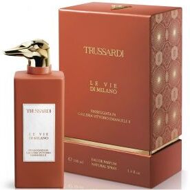 trussardi le vie di milano passeggiata in galleria vittorio emanuele ii 100 ml, eau de parfum spray donna