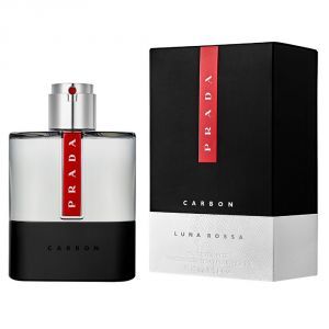 prada luna rossa carbon 100 ml, eau de toilette spray uomo