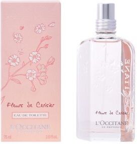 l'occitane fleurs de cerisier 75 ml, eau de toilette spray donna