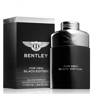 bentley for men black edition 100 ml, eau de parfum spray uomo