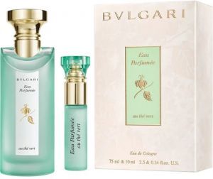 bulgari eau parfumèe au the' vert cofanetto eau de cologne spray donna