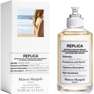 maison margiela replica beach walk 100 ml, eau de toilette spray donna