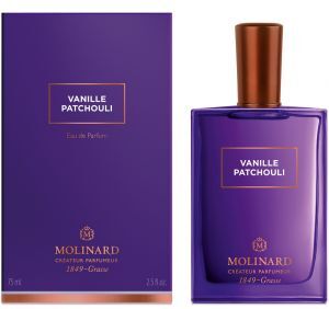 molinard vanille patchouli 75 ml, eau de parfum spray donna