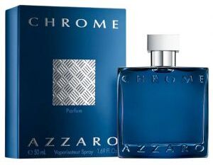 azzaro chrome  parfum 50 ml, parfum spray uomo