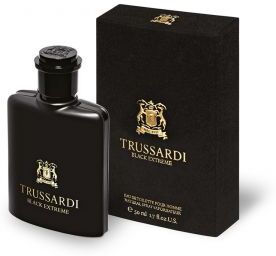 trussardi black extreme pour homme 50 ml, eau de toilette spray uomo