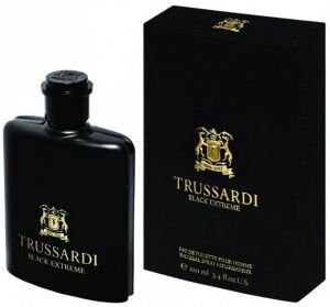 trussardi black extreme pour homme 100 ml, eau de toilette spray uomo