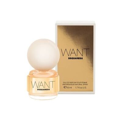 WANT Dsquared2 50 ml, Eau de Parfum Spray Donna WANT Dsquared2 50 ml, Eau de Parfum Spray Donna