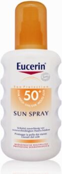 Eucerin Linea Solare Sun Lotion Spray Protezione Dermatologica Spf50+ 200 Ml