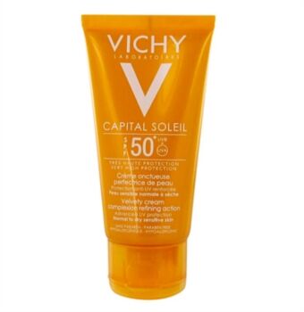 Vichy Linea Capital Soleil Spf50+ Crema Protezione Viso Pelle Normale Secca 50ml