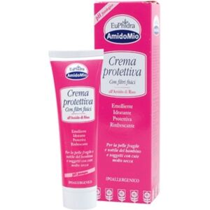 Amidomio Euphidra Pelli Sensibili  Crema Protettiva All'Amido Di Riso 50 Ml