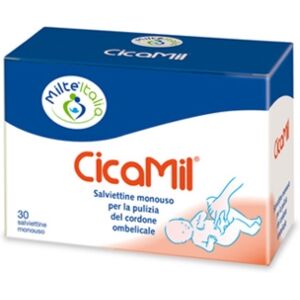 Humana Milte Italia Linea Igiene Del Neonato Cicamil 30 Salviettine Cordone Ombelicale