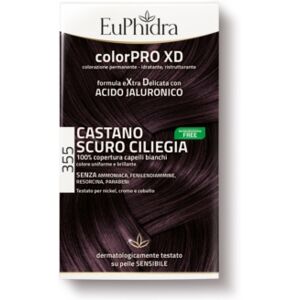 EuPhidra Linea Colorpro Xd Colorazione Extra-Delixata 355 Castano Scuro Ciliegia