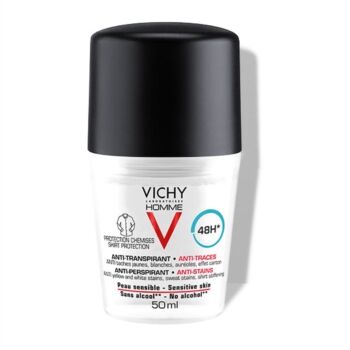 Vichy Linea Homme Deodorante Uomo Anti-Traspirante Anti-Macchie 48h 50 Ml