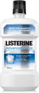 Johnson & Johnson Listerine Linea Igiene Orale Quortidiana Advanced White Colluttorio 500 Ml