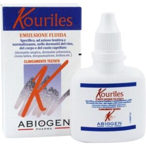 Abiogen Pharma Linea Kouriles Emulsione Fluida Lenitiva Nelle Dermatiti 30 Ml