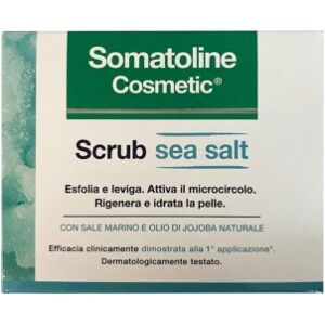 Somatoline Cosmetic Linea Drenante Scrub Sea Salt Esfoliante Marino Corpo 350 G