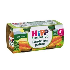hipp bio omogeneizzato carote e patate mesi 4+