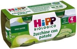 Hipp Bio Omogeneizzato Zucchine-Patate Mesi 4+